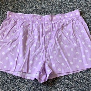 NEVER WORN PINK sleep shorts